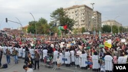 Diyarbakır'daki gösteriye çevre illerden de gelenler oldu