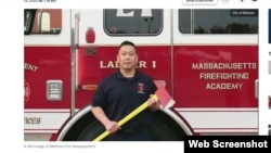 Ông Truong Nguyen. Photo Melrose Fire Headquarters via NBC Boston.