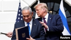 ABD Başkanı Donald Trump Salı günü Beyaz Saray’da İsrail Başbakanı Benyamin Netanyahu’yu ağırlayacak. Haftasonu başkent Washington’a gelen Netanyahu bugün Trump yönetiminin Ortadoğu temsilcisi Steve Witkoff ile görüşüyor. (FOTO-ARŞİV)