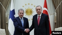 17 Mart 2023 - Finlandiya lideri Sauli Niinisto Ankara'yı ziyaretinde Cumhurbaşkanı Recep Tayyip Erdoğan'la biraraya geldi