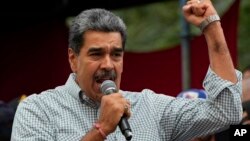 Venezuela Cumhurbaşkanı Nicolas Maduro.