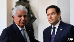 ABD Dışişleri Bakanı Marco Rubio, Panama Cumhurbaşkanı José Raúl Mulino ile biraraya geldi.