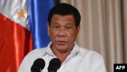 cựu Tổng thống Rodrigo Duterte.